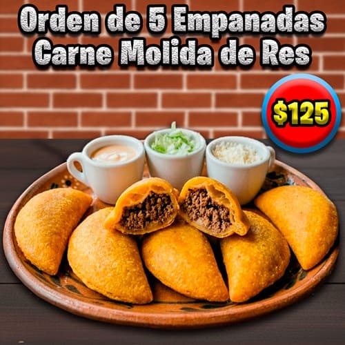 5 Empanadas de Molida