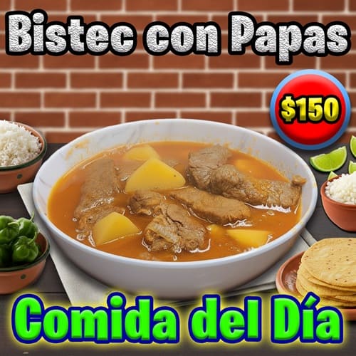 Bistec con Papas 150