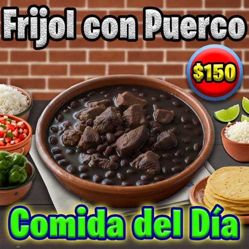 Frijol con Puerco 150