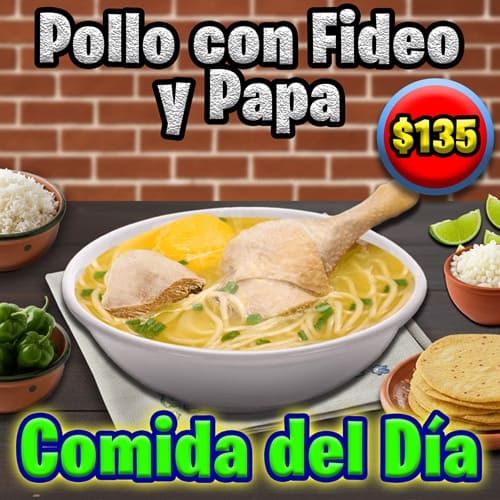 Pollo con Fideo 135
